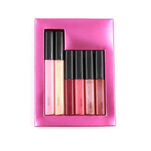 Conjunto de Lips Gloss 6pcs kit de lábios para mulheres beut lustre holiday style wish love perfeito amor hidratante natural dhgate beleza maquiagem de luxo li dhndd