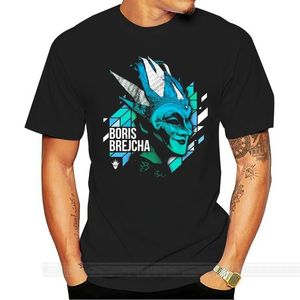 メンズTシャツBoris Breha DJ Tシャツブラックネイビーショートメンズ女性綿Tシャツ男性サマーファッションユーロサイズ230110