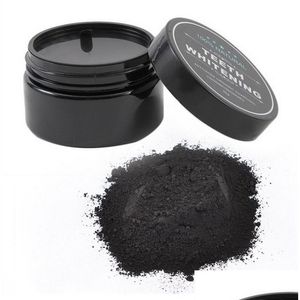 Sbiancamento dei denti Charbon Single Box Potere pulente Carbone organico attivato Beautif Smile Black Loose Powder 30G Drop Delivery Heal Dhu6H