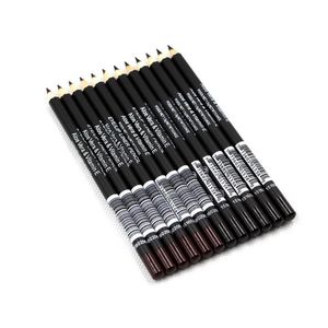 Lip Pencils Female Lips Eye Pencil Crayon A Levre Black Brown Color Aloe Vera And Vitamin E Waterproof Easy To Wear Natural Longlast Dhf7A