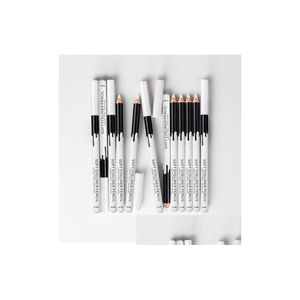 Eyeliner hurtowa moda urocza kosmetyki 12PC miękki biały ołówek oka podszewca wodoodporna długotrwały rozjaśnianie dostawy upadku zdrowie bea dhvbg