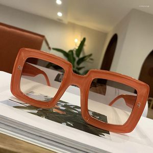 Sunglasses Polarized UV400 Square Black Personality Retro Trend Fashion And Versatile Glasses Protection Vintage Women's 2023