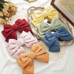 Hair Accessories Oversized Style Bow Clips Pins For Girls Children Styling Tools Barrettes Butterfly Hairpin