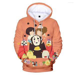 Erkek Hoodies Sweatshirts Yok Yok Erkekler Hoodie Spirited Sweatshirt Anime Harajuku Unisex Tumblr Sıradan Jumper Grunge Ceket Ceket