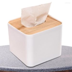 Bolsas de armazenamento Caixa de lenços faciais de papel de papel de papel de seda com decoração de organizador de guardanapo de canto suave para banheiro