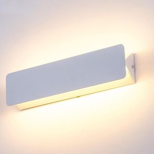 Lampy ścienne Regulowane światło LED Nowoczesne łazienka nordyckie lustro aluminiowa lampa sypialni w dół próżność AC 85V-265V 110V