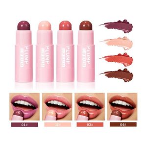 Lipstick IBCCCNDC LIP PLUM BLOSS BLUSER Naturalny kolor Veet Matte Big Mouth Waterproof Waterproof Polerowanie kremu nawilżającego usta Dr dh2ci