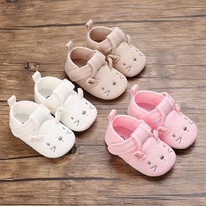 First Walkers Baby Girls Infant Toddler Cartoon Soft Sole Shoes Little Boys Crib Boy