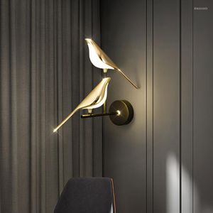 ウォールランプLED Nordic Magpie Modern Indoor Aluminium Light Sconce for Bedroom Living Room Home Decoration Lighting Fixtures