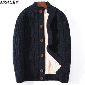 Men's Sweaters Male Winter Cardigan Thicken Warm Wool Cashmere Sweater Men Clothing 2023 Outwear Plus Size 4XL 5XL 6XL 7XL