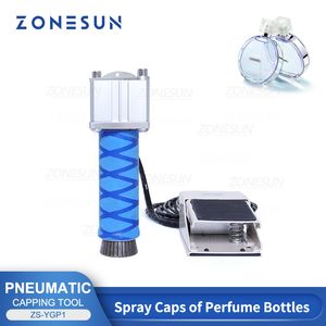 ZONESUN Pressa per profumo Bottiglia di vetro Pressa per piegatura Strumento per imballaggio portatile Piccola officina di produzione ZS-YGP1