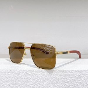 Sunglasses For Men and Women Summer 0859 Style Anti-Ultraviolet Retro Plate Metal Rectangle Full Frame Glasses Random Box