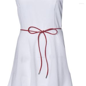 Belts Simple Candy Color Elegant Hair Thin Waist Women Vintage Chain Waistband Dress Accessories