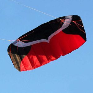 Drakar professionella 2m nt dubbla parafoil drake linje power floid segling kitesurf sports strand med verktyg 0110