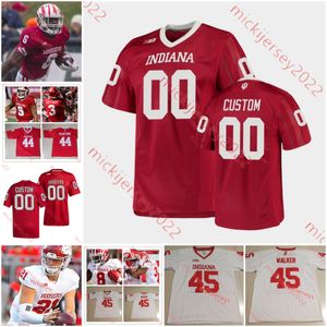 Indiana Hoosiers football Jersey Dexter Williams II Grant Gremel Will Jontz D.J. Matthews Jr. Donaven McCulley Trevell Mullen Custom stitched Indiana Jerseys