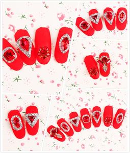 Dekoracje grafiki paznokci 50/100pcs 7 13 mm urok czerwony diamentowy dhinestone fantazyjne metalowe urok dekoracja chrząszcza dekoracja telefonu komórkowego