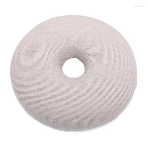 Pillow Round Memory Foam Waist Thickened Soft Seat Breathable Back Support Mats Driving Reading BuPads