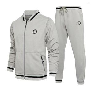 Men's Tracksuits 2 S Set Piece Tracksuit Sports Wear Fashion Green Jogging Suit Autumn Winter Outfit Gym Clothes Men Eu Size