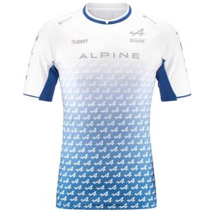 22 Fórmula 1 Race Alpine Men Summer T Shirts 3D Print Maillot Ocon F1 Team Short Sleeve Men Sports Outdoor T-Shirt Oversized