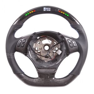 Driving Wheel Real Carbon Fiber LED Performance ratt kompatibel för M E82 E39 E46 M3 5 Series 1 Series Auto Parts