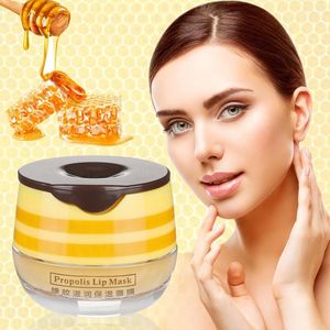 Lip Gloss Honey Propolis Moisturizing Nourishing -Wrinkle Care Hydrate & Plump Dry Permanent Lipstick
