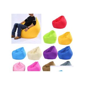Chair Covers Large Bean Bag Gamer Beag Adt Outdoor Gaming Garden Big Arm Drop Delivery Home Textiles Ers Sashes Dhmcn