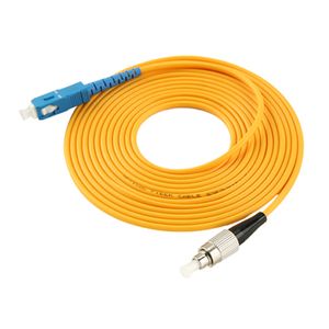 SC/UPC-FC/UPC-SM 2,0 mm Fiber Optic Jumper Cable 3.28ft-98.42ft Enkelläge Förlängningspatchdatorkablar Anslutningar 1-30 meter