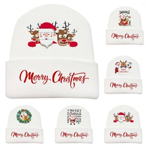 Top Caps Erkek ve Kadın Ebeveynler Çocuk Beyzbol Kapağı Sonbahar Kış Karikatür Raf için Sevimli Noel Şapkası Organizatör