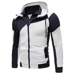 Men's Jackets IN Bomber Jacket For Spring Autumn Cardigan Hooded Sweatshirts Streetwear Male Overalls Quilted Coat Men Clothing