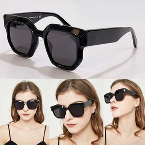 New Of Sunglasses OERJ014 Designer Eyewear Glasses 014 Trend Brand Square Black Marble Frame Frame Mens And Womens Holiday Leisure Glasses UV400