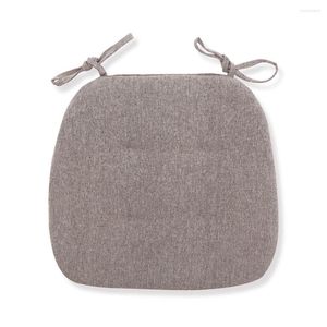 Pillow 43 41 35CM Chair Breathable Pad Flax Universal In All Seasons Household Horseshoe Shape Linen Blended Fabric Sitting Mat