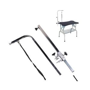 Dog Apparel 105Cm Pets Grooming Bracket With Sling Adjustable Steel Suspender Table Arm Support Cat Holder For Bath Desk Drop Delive Dhzle