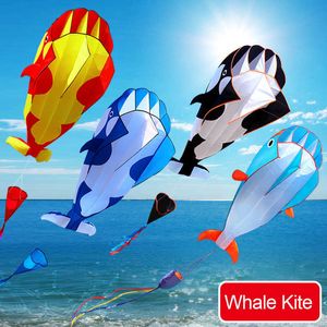 Dolphin Jungen Whale Girls animierte S marine Tiere Neues großer Tisch Kite Outdoor Spielzeug Kinder Cartoo 0110