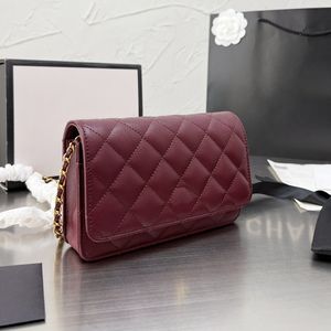 Сумки на ремне Дизайнерская сумка Сумка на ремне Crossbody Натуральная кожа Цепочка Кошелек-тоут Сумки Сумки из металлической телячьей кожи Роскошные модные женские туфли Clutch0