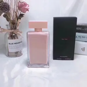 Per lei Profumo 100 ml Musc Noir Rose Profumi Fragranza donna 3,3 FL.Oz Eau De Parfum Lunga durata Buon odore EDP Floreale Donna Colonia Spray Corpo Nebbia Spedizione veloce 869