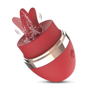 Sex Toys Massager Simulation Tongue Vibrator Nipple Oral G-Spot Clitoral Stimulator Female Masturbation Device Toys For Par