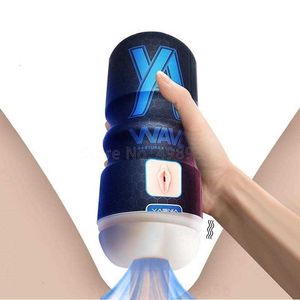 Vuxen massager konstgjorda realistiska sexiga vagina analvaror gummi verklig manlig onanator vaginal sexleksaker f￶r m￤n onani