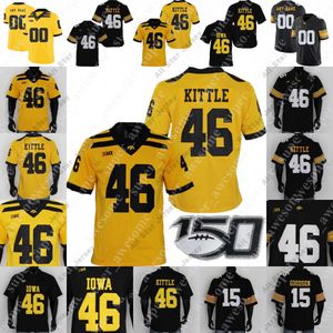 Jerseys de futebol NCAA Iowa Hawkeyes Jersey Seth Benson Ivory Kelly-Martin Sam LaPorta Nico Ragaini Gavin Williams Luke Lachey Alex Padilla Charlie