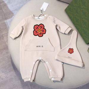 kids baby romper designer clothes toddler infants bodysuit bears newborn set fashion Children clothing printed long sleeve jumpsuits boys girls ropa kid outfit