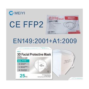 Altro giardino domestico FFP2 Mask CE Certificati Maske Eu Whitelist Face PM2.5 Foscia antidologica e mascarilla Rinomina a 5 strati M dho4o