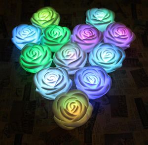 Candles 122448pcs Of LED Candle Light Simulation Rose Romantic Holiday Party Wedding Confession With Reusable Night Decoration L8422638