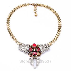 Choker Sale Crystal Women Collar Statement Luxury Large JewelryネックレスWチョーカー