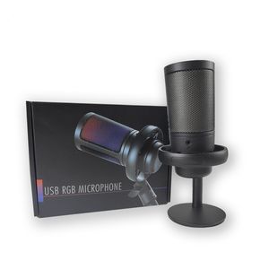 USB Gaming Microphone RGB LED LIGH