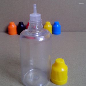 保管ボトル5pcsクリアペットペットボトル空のe液体ドロッパー50mlバイアル子キャップ付き50mlバイアル