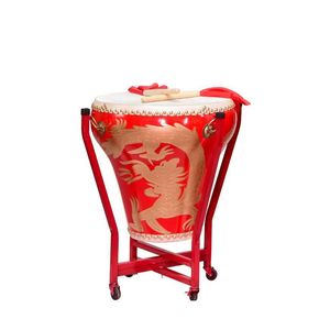 Chińskie bębny ludowe zestawy tradycyjnego chińskiego bębna czerwonego bębna