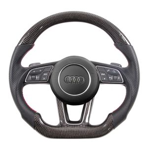 Volante in fibra di carbonio per accessori auto con sistema di sterzo personalizzato Audi Q3 A5