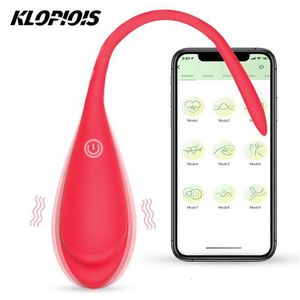 Vuxen massager bluetooth vibratorer ￤gg tr￥dl￶s l￥ngdistans app telefon kontroll tyst klitoris stimulator 18 par leksaker kvinnliga spel