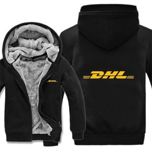 Men's Hoodies Sweatshirts Winter DHL Men Fashion Coat Wool Jacket Man Warm Hoody Long Sleeve Tops 230110