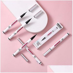 Eyeliner wasserdicht Schnell trockene Augen Liner Langlebiger professioneller Sch￶nheit Stift glatt Make -up Schattenstifte Werkzeuge Drop Delivery Health DHBKM