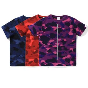 kids shark T-shirts boys clothes toddler designer ape girls fashion camo t shirts casual summer kid youth childrens clothing baby toddler infants Tops street tshirts